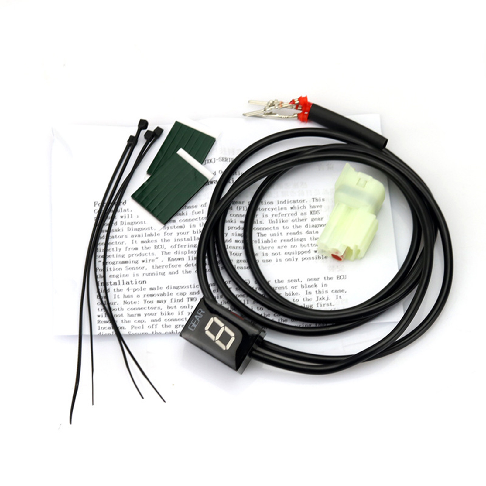 Motorcycle Gear Indicator Install - Motorcycle Gear Indicator Display for Kawasaki