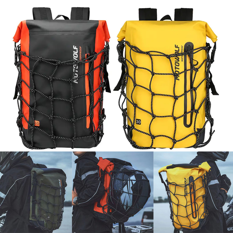 Motorcycle Gear Warehouse - Motorcycle Backpack Motorcycle Bag Multifunction Tail