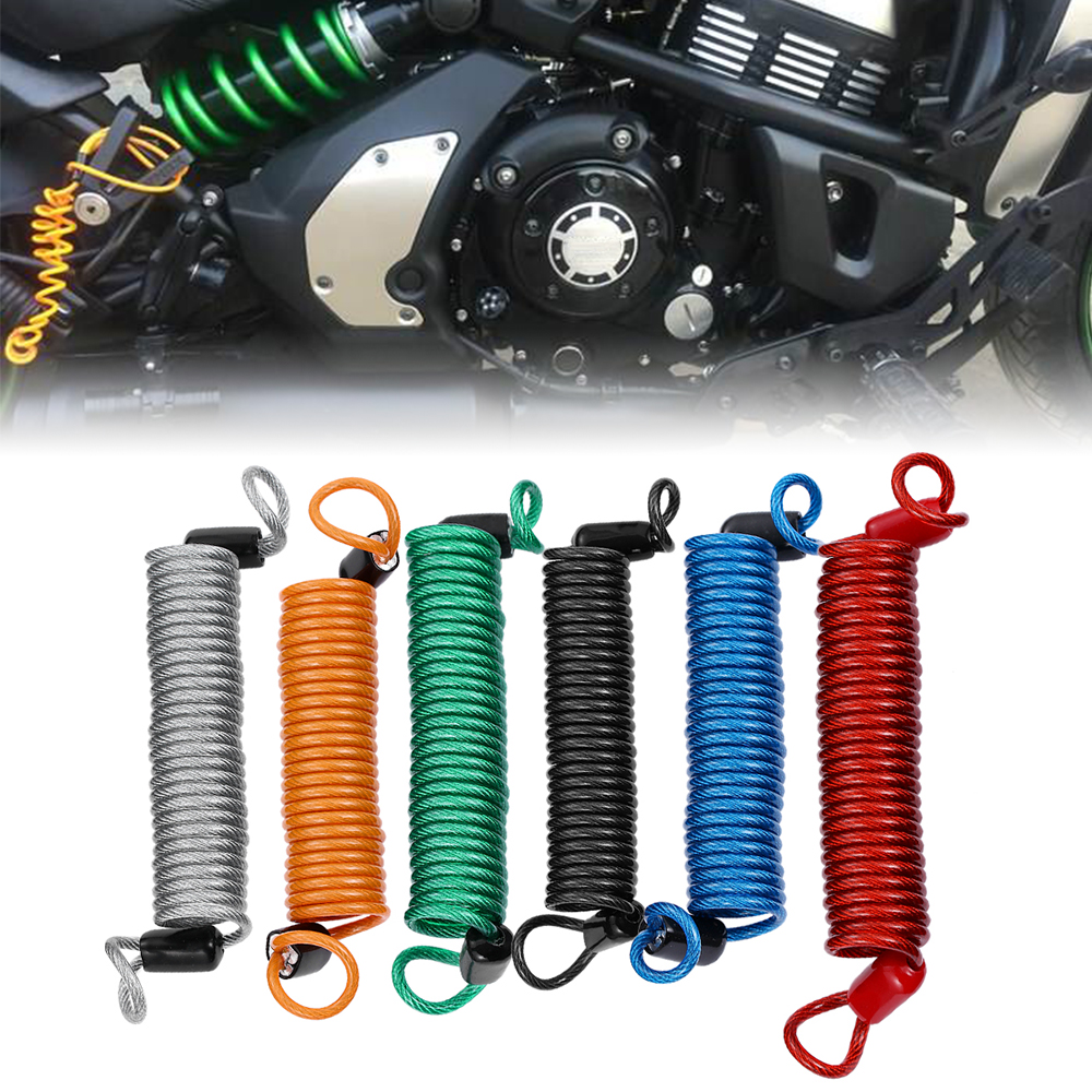Disc Lock Brake - 150cm Motorcycle Wheel Disc Spring Reminder