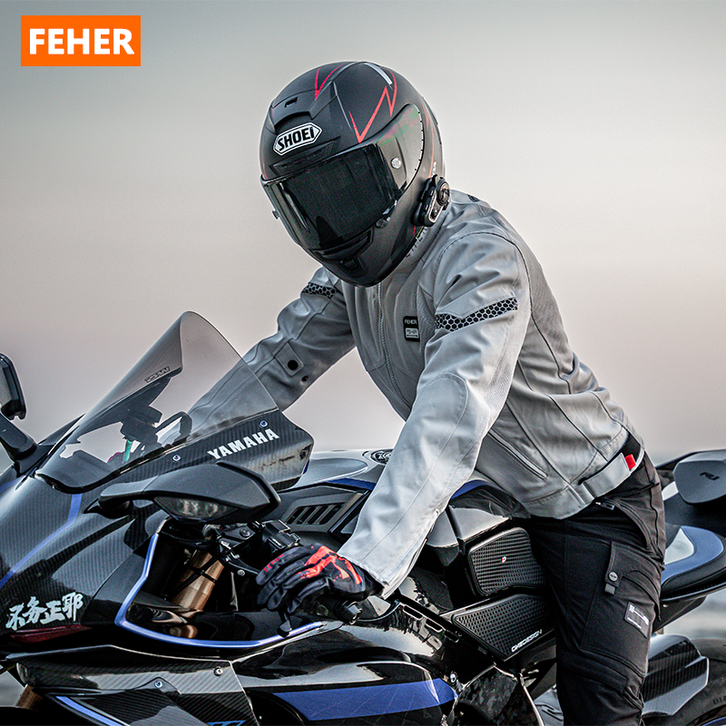 FEHER Men's Motorcycle Jacket  - Gearx Motorcycle Jacket review and price