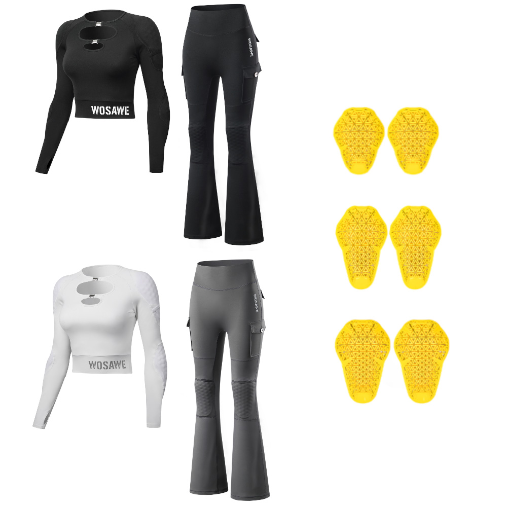 WOSAWE Women Motorcycle Jacket - Motorcycle Gear Jacket And Pants review and price