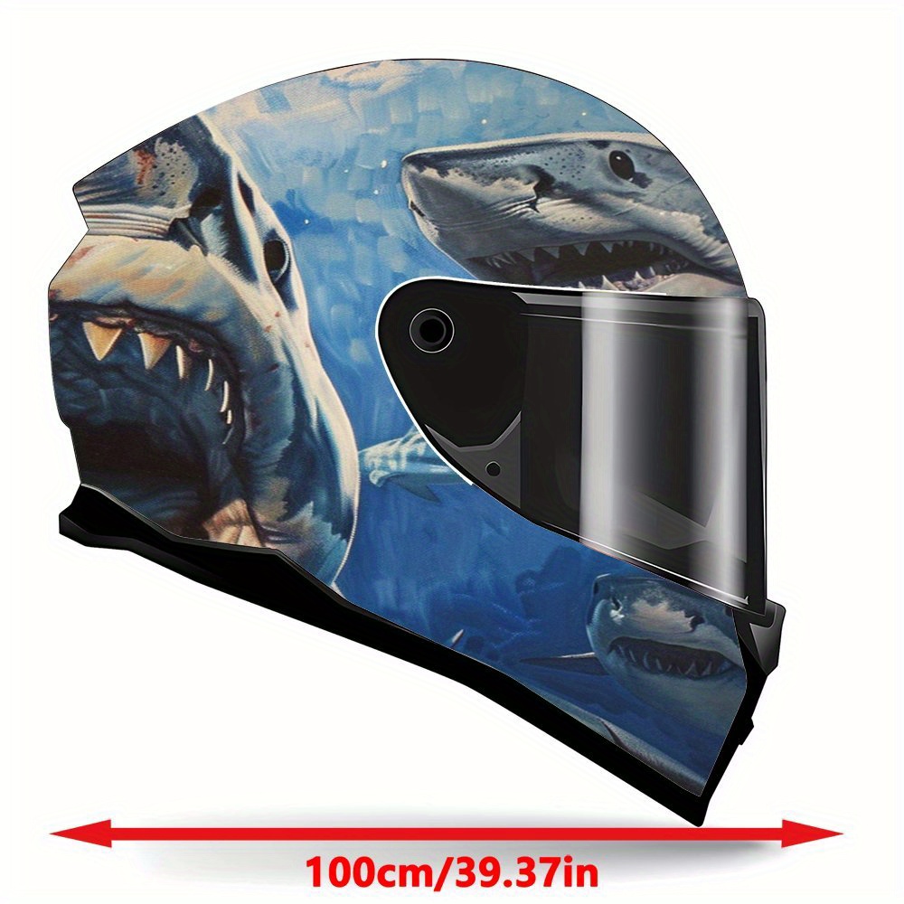 Great White Shark Motorcycle H - Motorcycle Gear White review and price