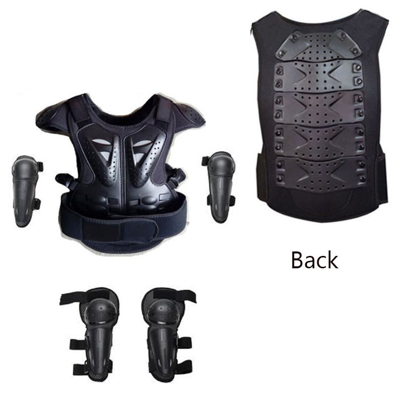 CE Motorcycle Kids Armor Vest  - Motorcycle Gear Full Set review and price