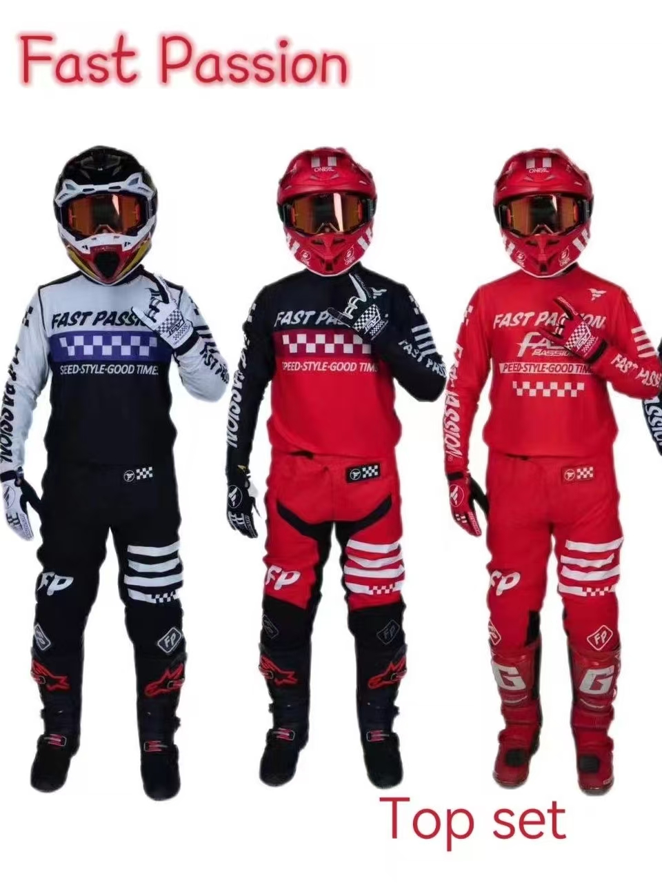 2025 fastpassion  for fox  Mot - Motorcycle Gear Full Set review and price