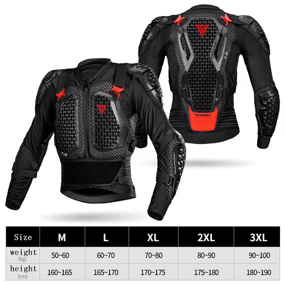 Motocross Armor Off-Road Anti- - Motorcycle Gear Jacket And Pants review and price