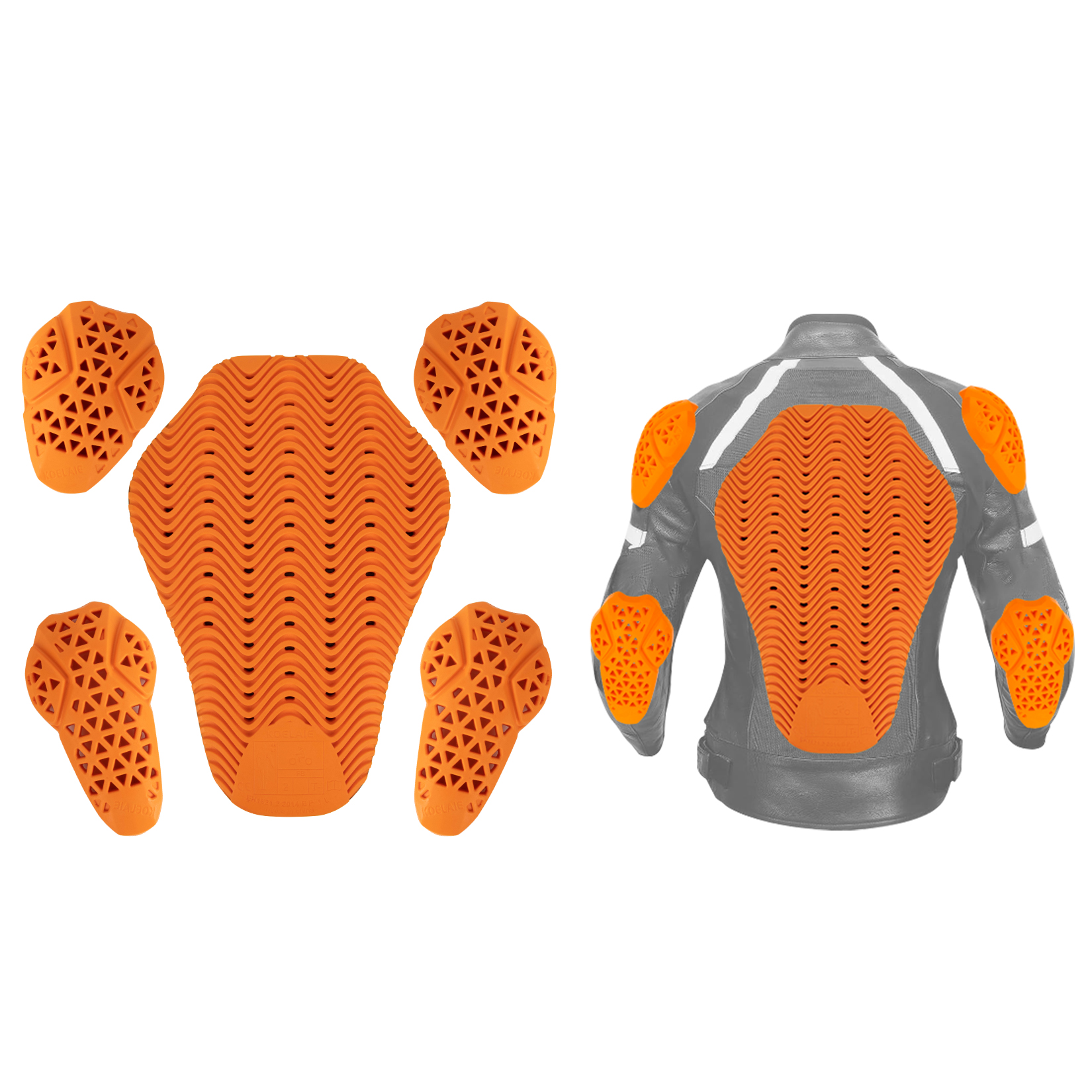 CE Level 2 Motorcycle Armor Ja - Chest Protector Armor review and price