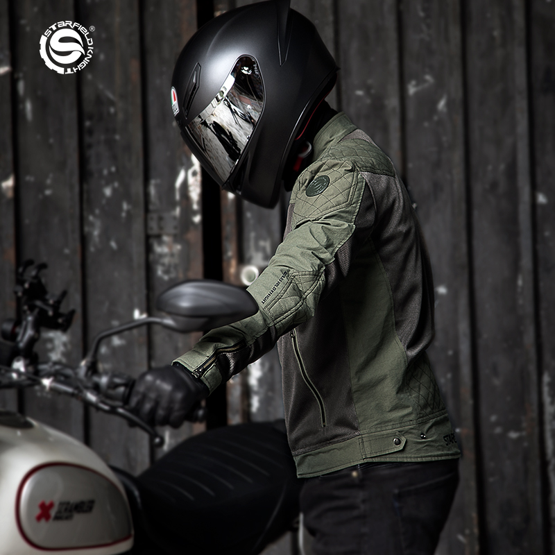 SFK Spring&Summer Mesh Breatha - Gearx Motorcycle Jacket review and price