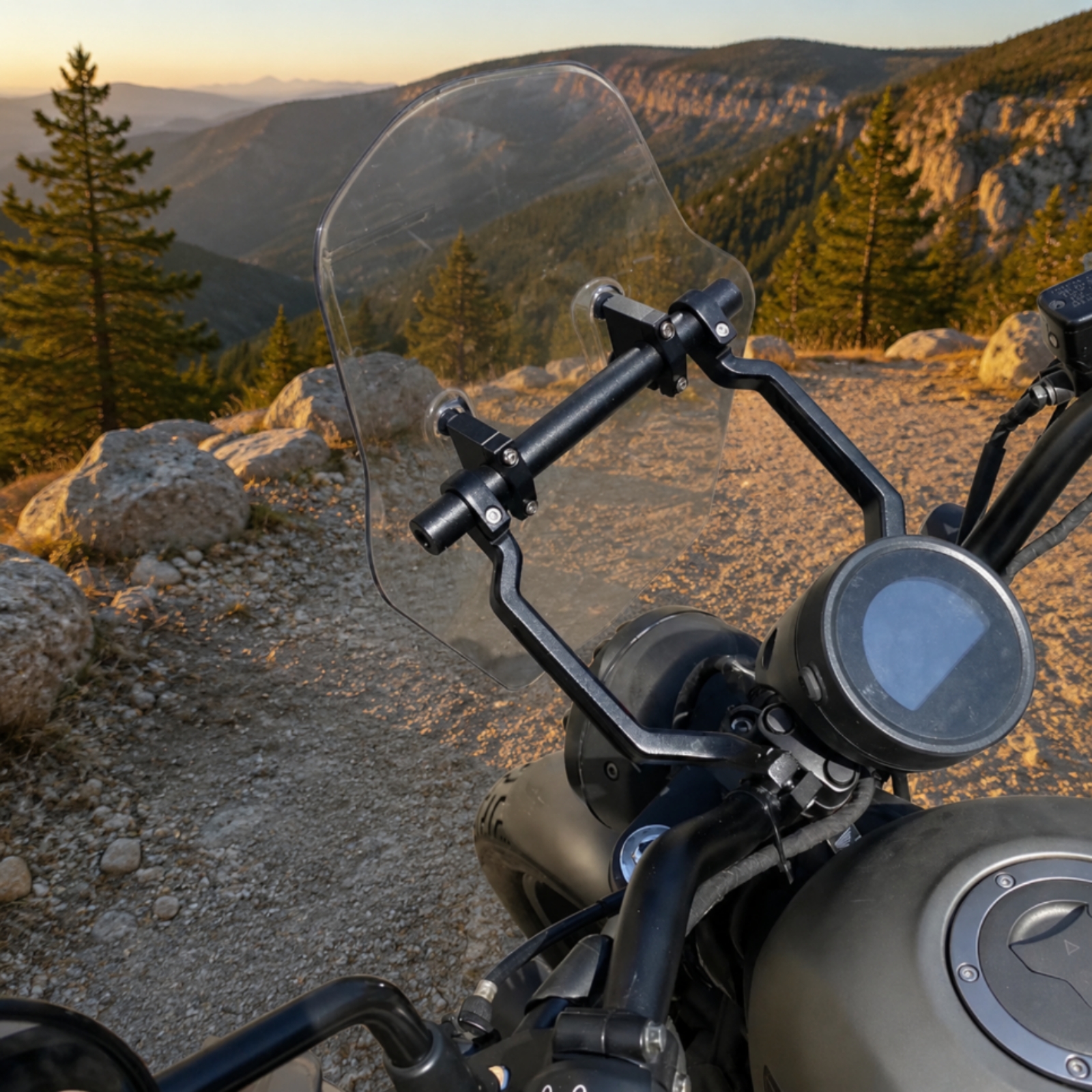 Motorcycle Phone Holder Two-ar - Phone Mount Handlebar review and price