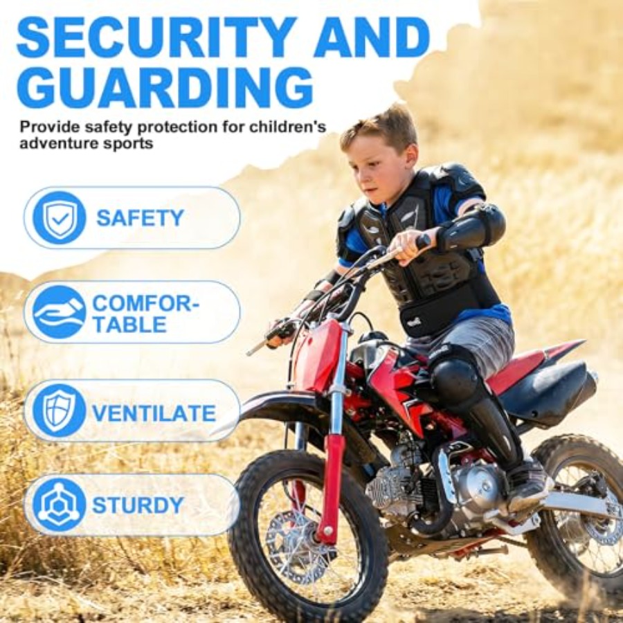 Teenager Motorcycle Armor Vest - Chest Protector Armor review and price