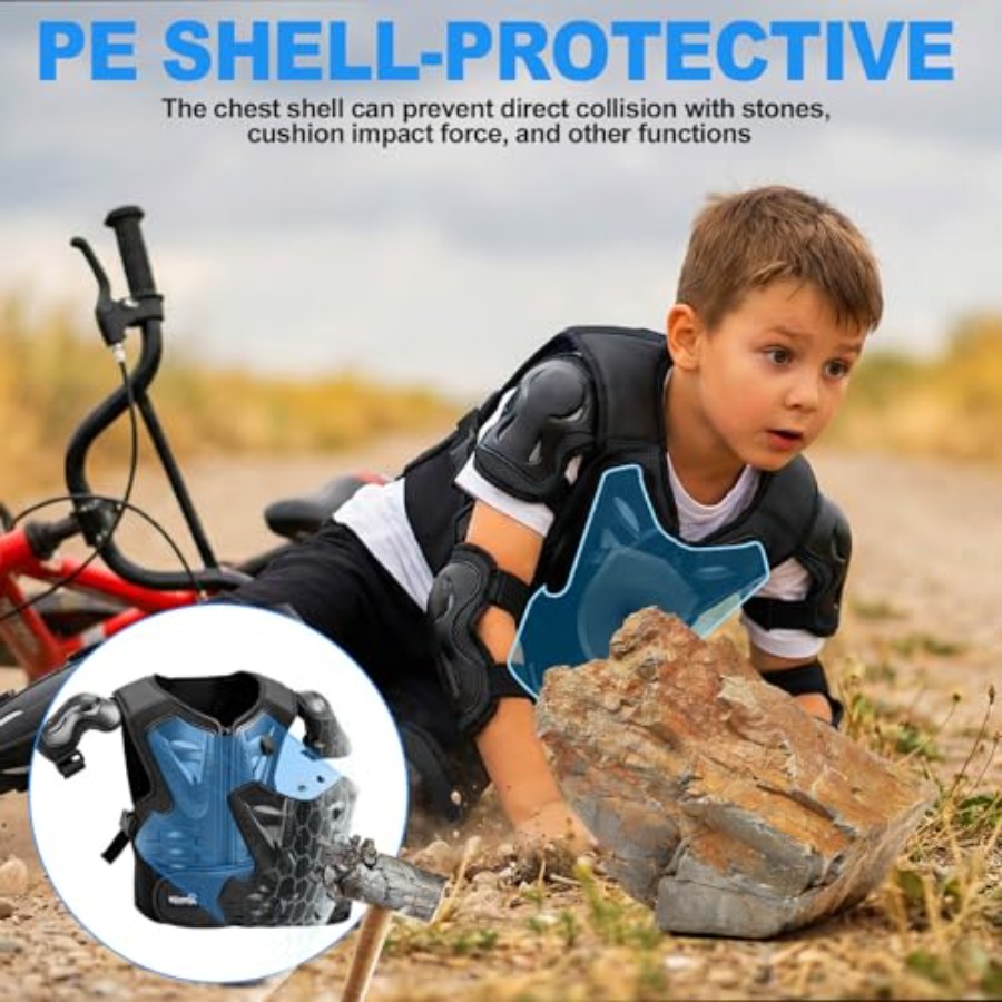 Teenager Motorcycle Armor Vest - Chest Protector Armor review and price