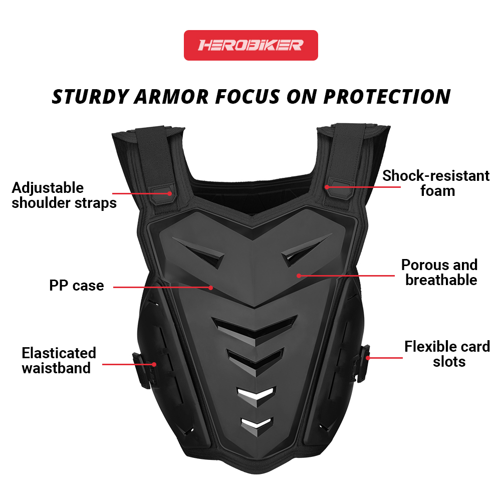 Motocross Body Armor Motorcycl - Chest Protector Armor review and price
