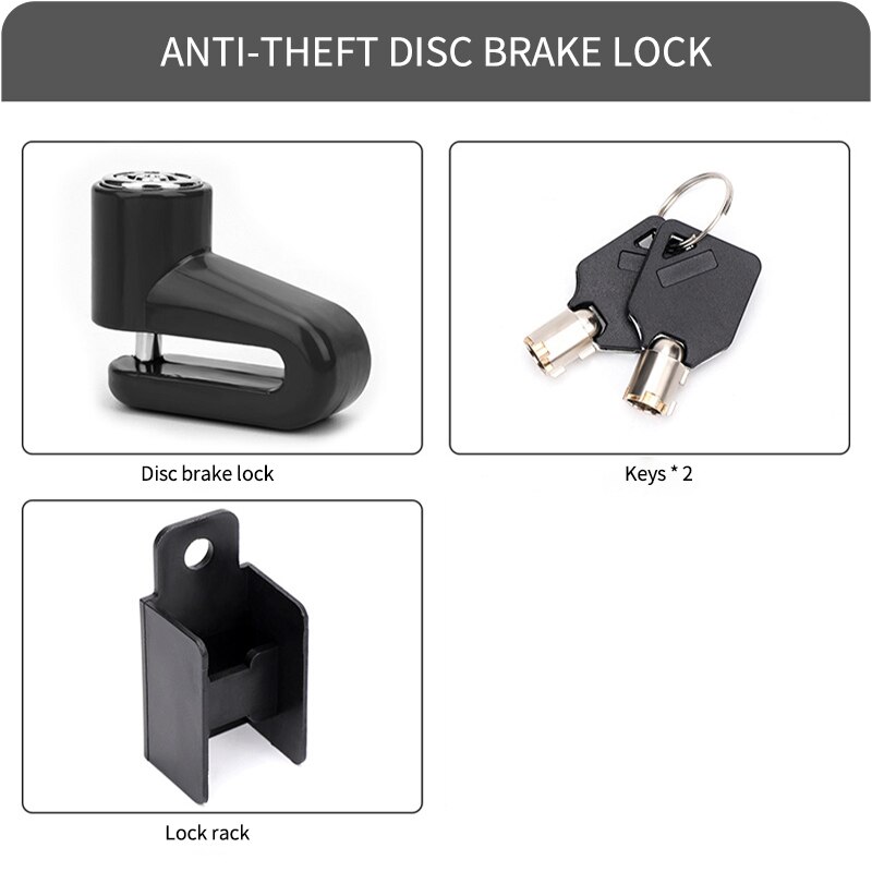Anti-theft Steel Motorcycle Di - Disc Lock Brake review and price