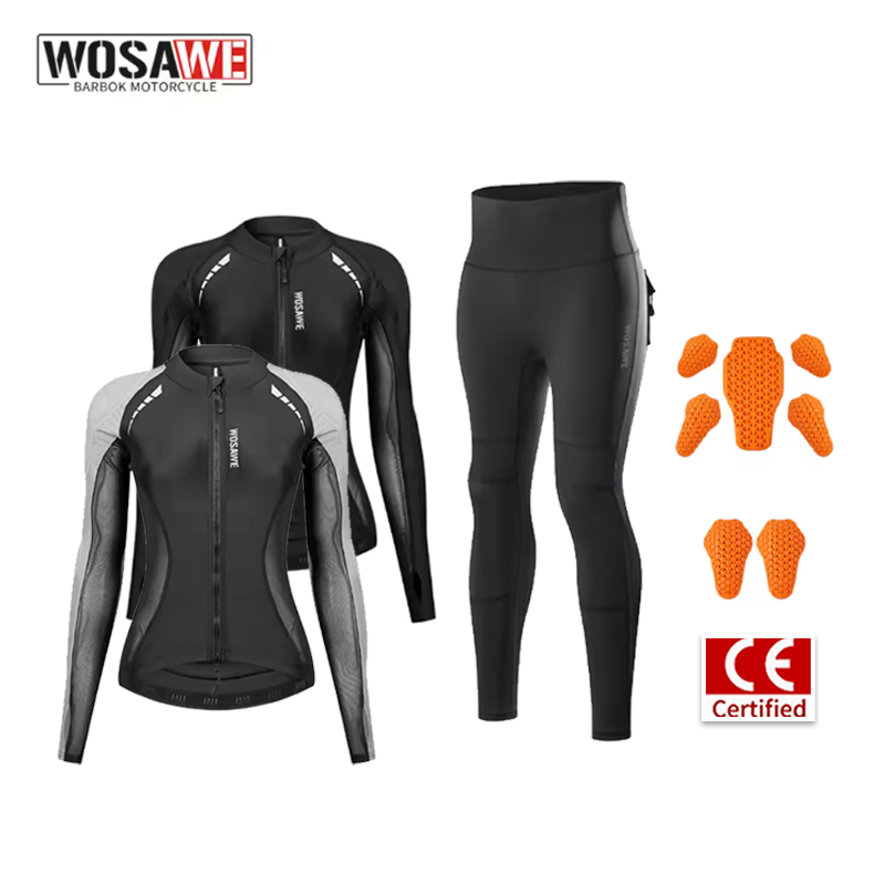 WOSAWE Women Motorcycle Protec - Motorcycle Gear Jacket And Pants review and price