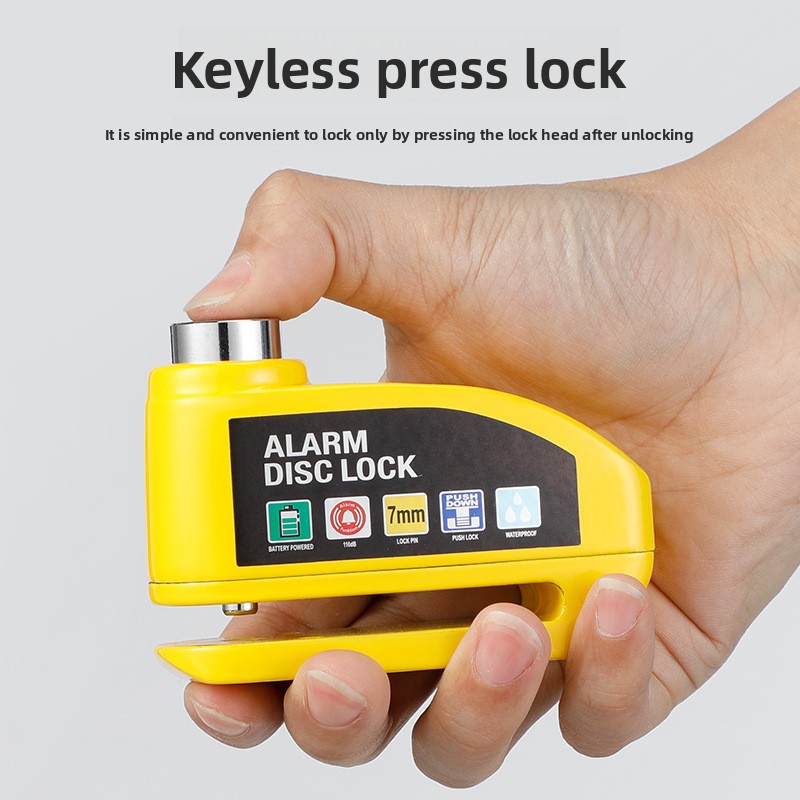 Bicycle Disc Brake Lock Alarm, - Disc Lock Brake review and price