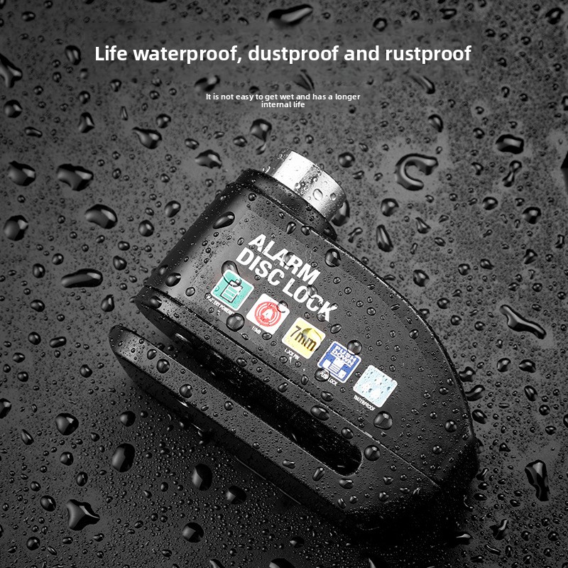 Bicycle Disc Brake Lock Alarm, - Disc Lock Brake review and price