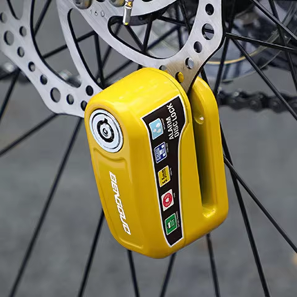 Motorcycle Disc Block Alarm Lo - Disc Lock Brake review and price