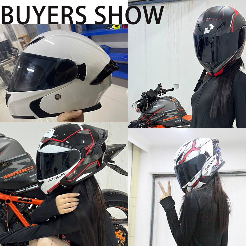 Uchoose DOT Modular helmet Ful - Motorcycle Gear Full Set review and price