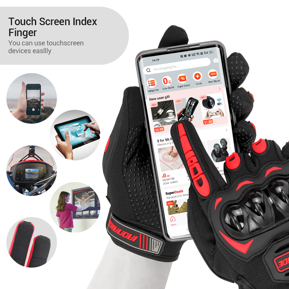 Motorcycle Gloves Wearable Mot - Motorcycle Gear Full Set review and price