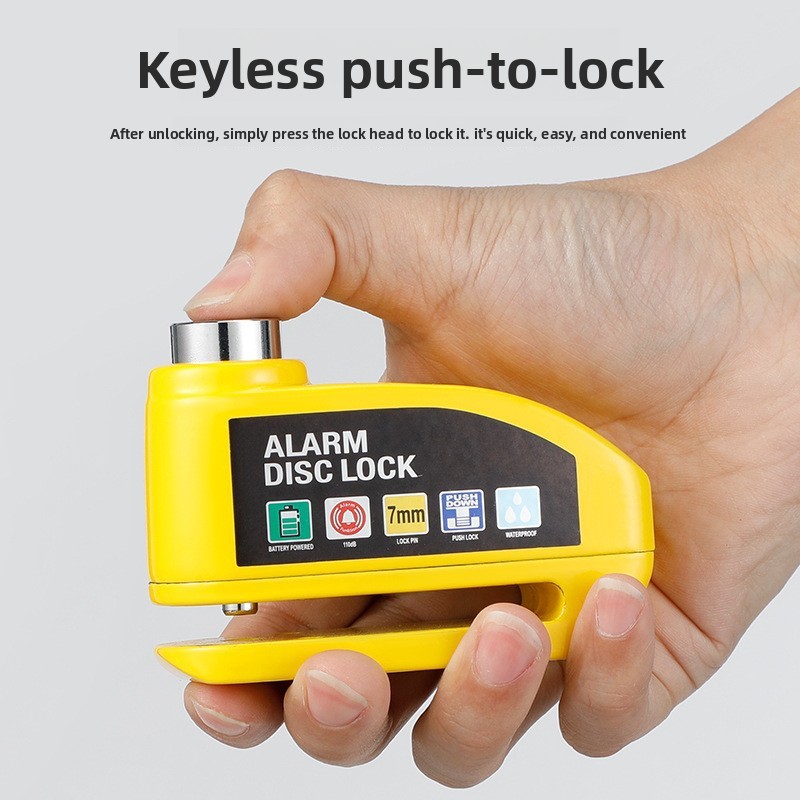 Metal Alarm Disc Lock - Waterp - Disc Lock Brake review and price