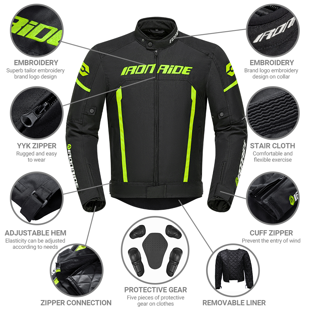 Men's Motorcycle Jacket Four S - Motorcycle Gear Jacket And Pants review and price