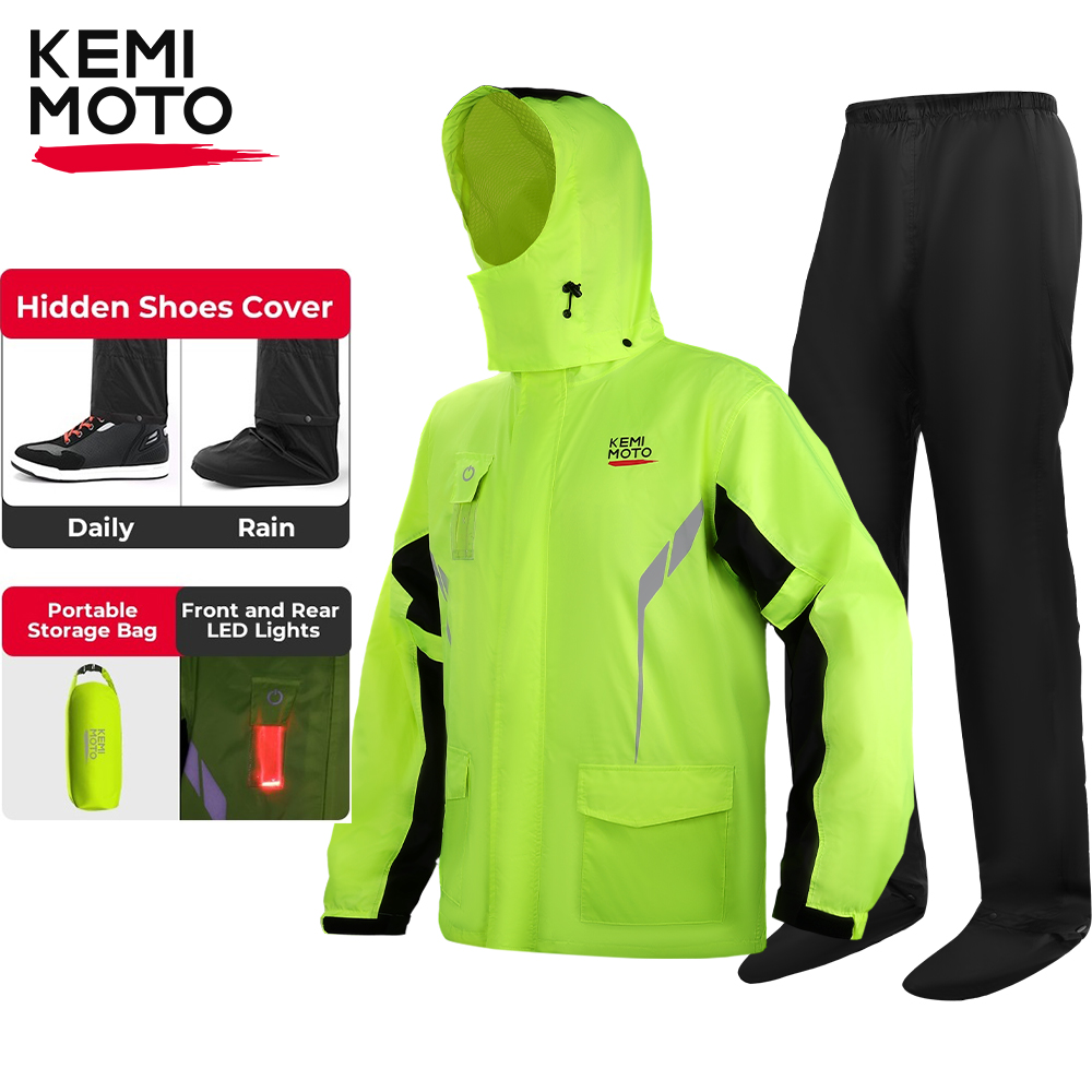 KEMIMOTO Unisex Waterproof Rai - Motorcycle Gear Jacket And Pants review and price