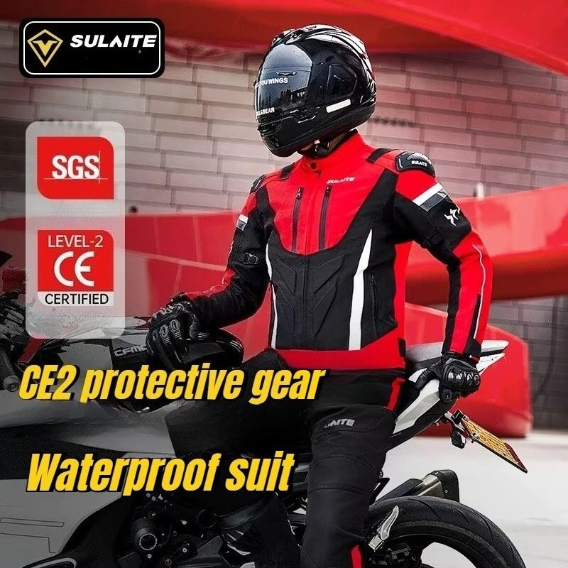 SULAITE Winter Motorcycle Ridi - Motorcycle Gear Jacket And Pants review and price