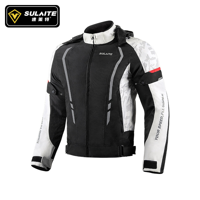 SULAITE Motorcycle Riding Jack - Motorcycle Gear White review and price