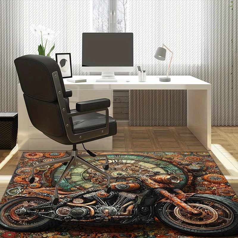 Steampunk Motorcycle Gear Rug  - Motorcycle Gear Wash review and price