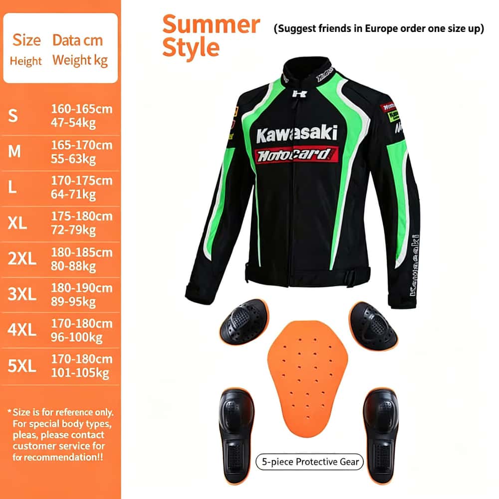 Fashionable and luxurious Kawa - Gearx Motorcycle Jacket review and price