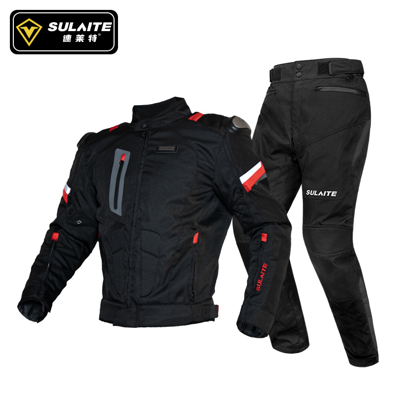 SULAITE Motorcycle Jacket Pant - Motorcycle Gear White review and price