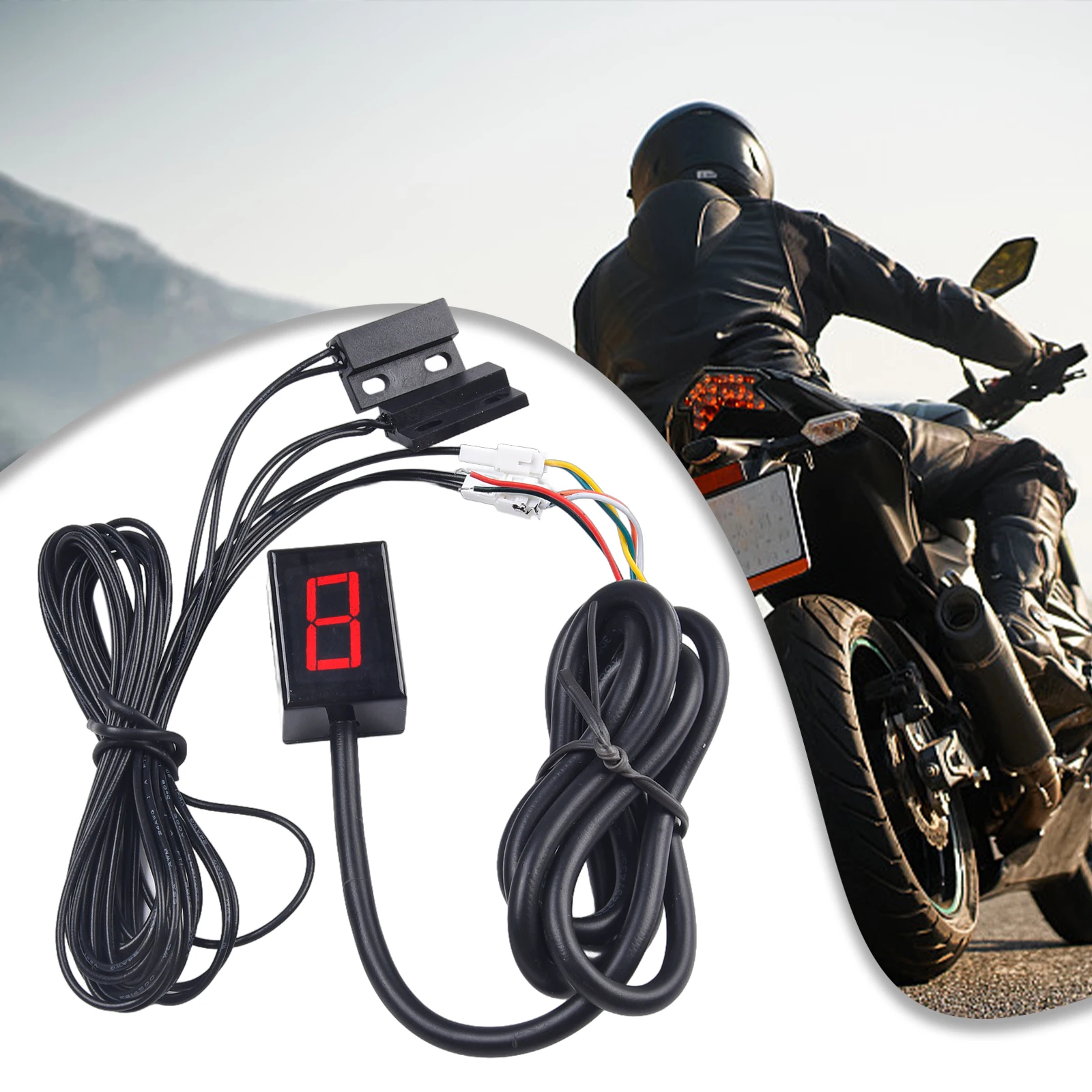 Motorcycle Bike Display Shift  - Motorcycle Gear Indicator Install review and price