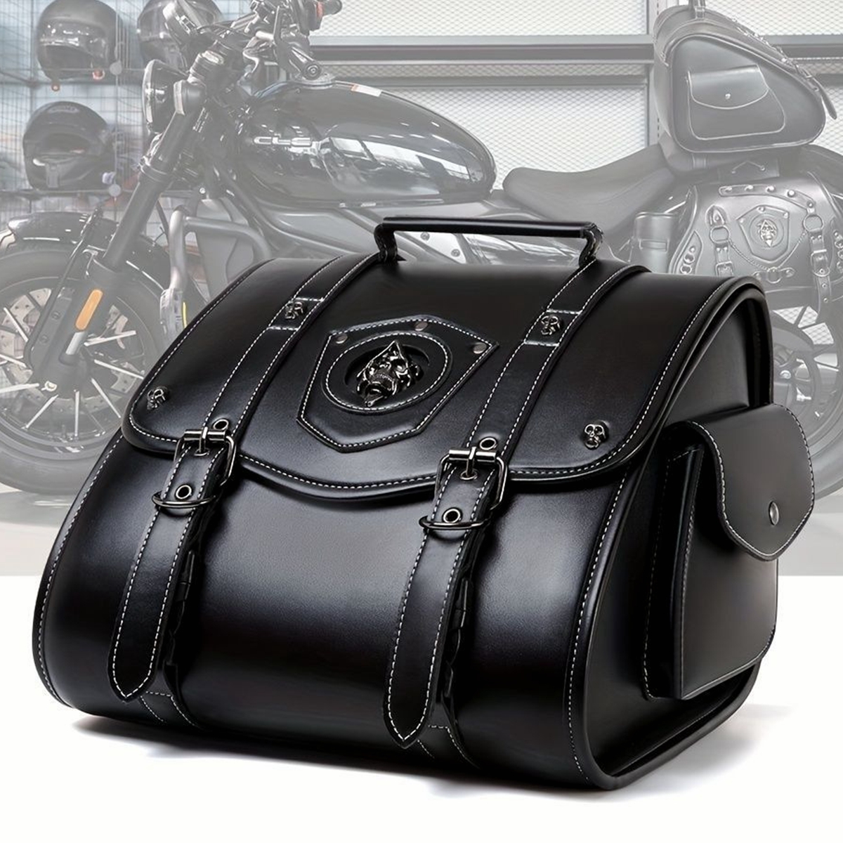 Retro Motorcycle Rear Seat PU  - Motorcycle Gear Warehouse review and price