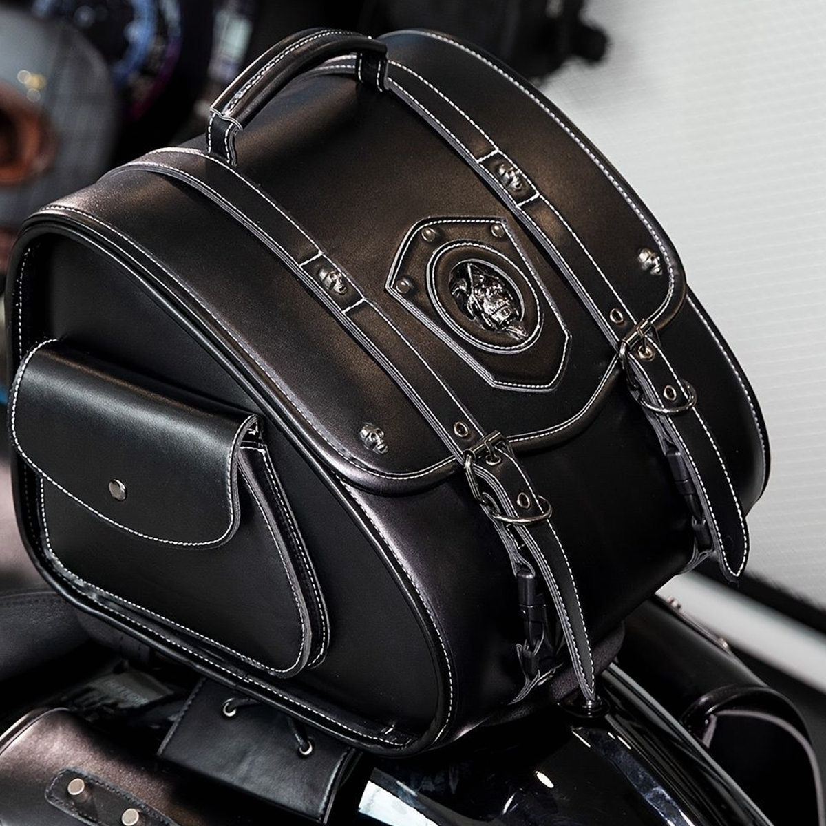 Retro Motorcycle Rear Seat PU  - Motorcycle Gear Warehouse review and price
