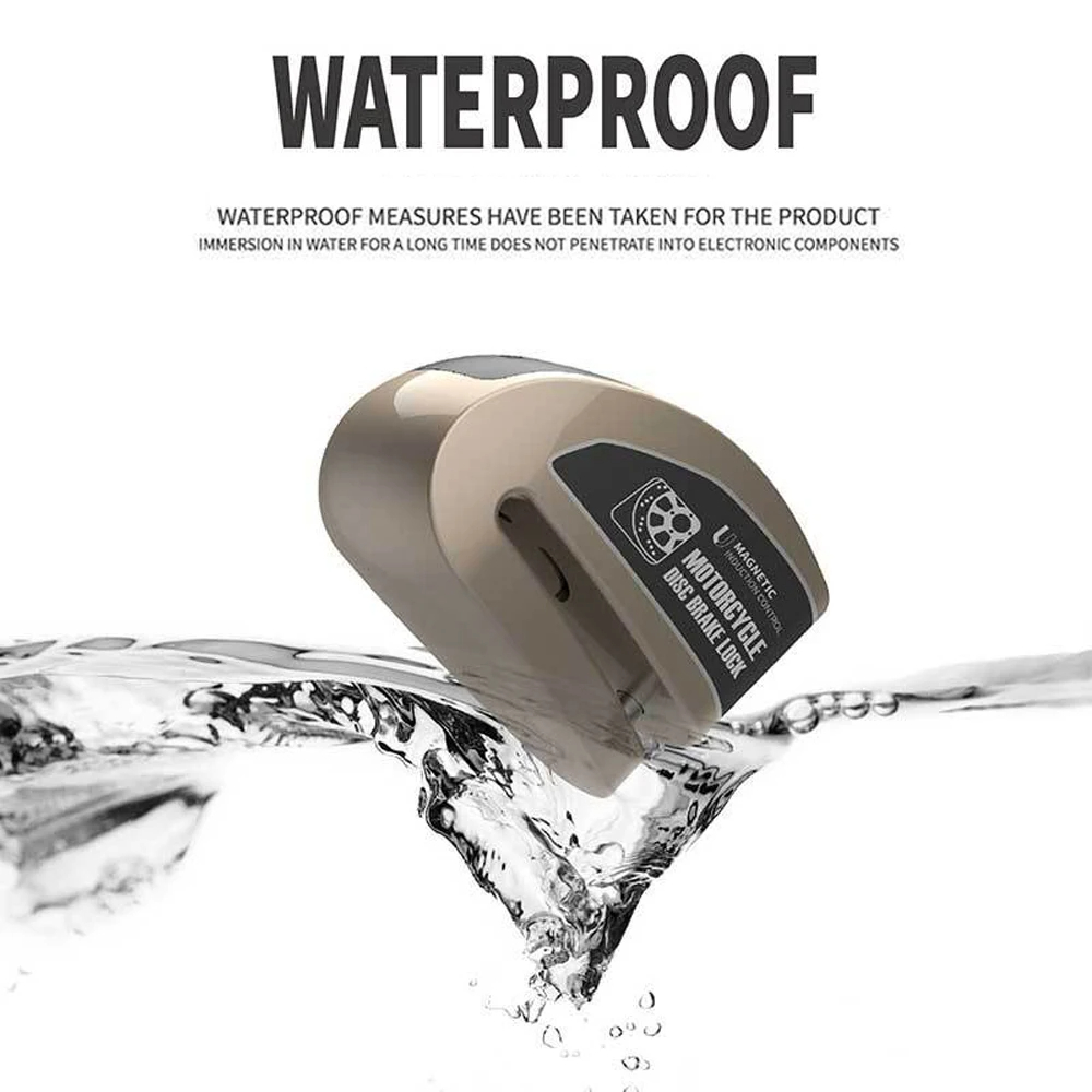 Waterproof Motorcycle Alarm Lo - Disc Lock Brake review and price