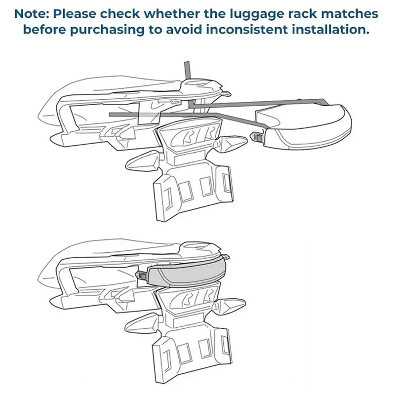 Motorcycle Luggage Rack Bag Si - Motorcycle Gear Warehouse review and price