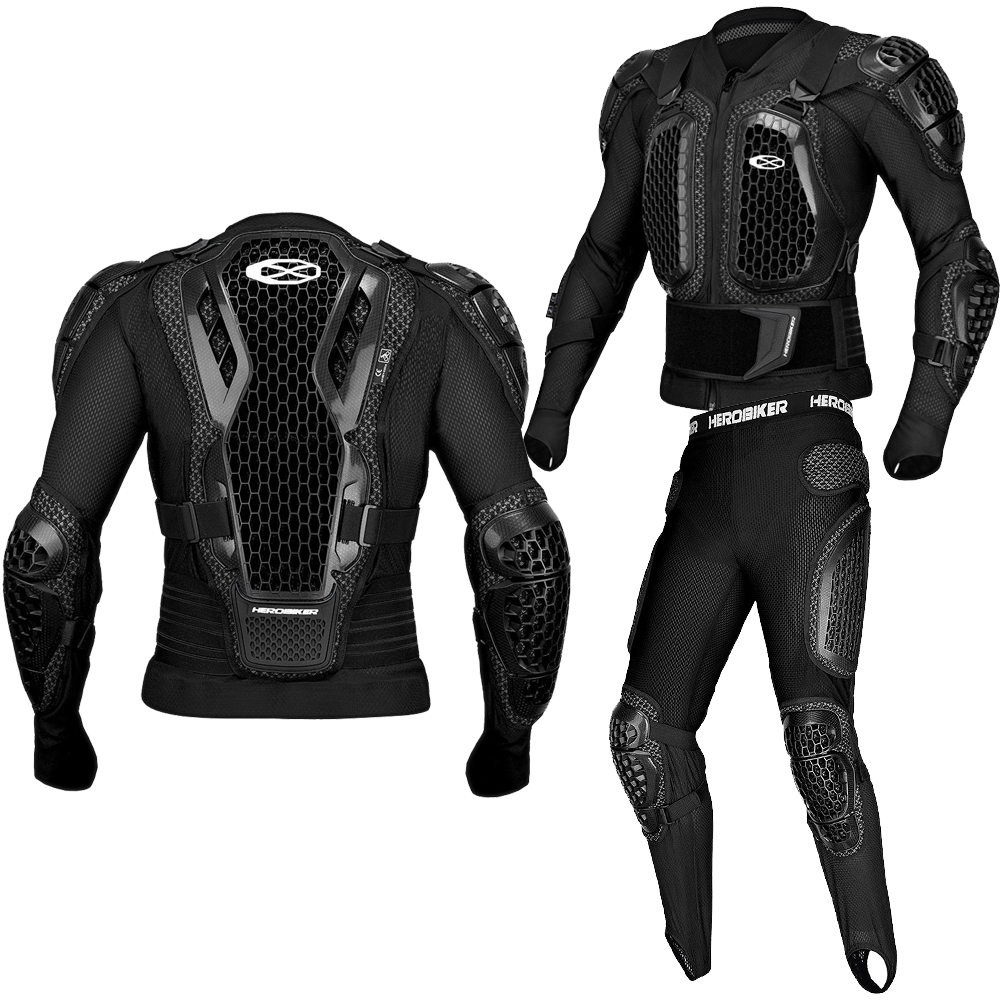 Motocross Armor Off-Road Anti- - Motorcycle Gear Jacket And Pants review and price