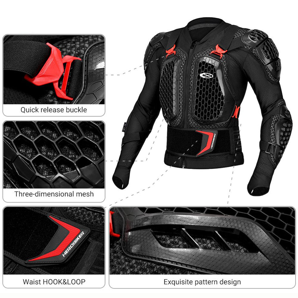 Motocross Armor Off-Road Anti- - Motorcycle Gear Jacket And Pants review and price